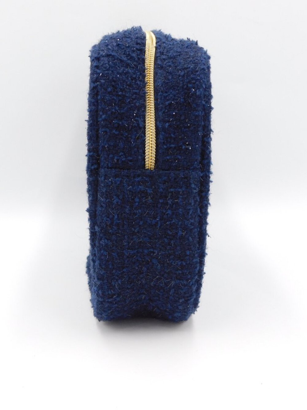 CHANEL Beaute Blue Tweed Makeup Travel Bag | 2025 Collection | Authentic | EUC - Picture 5 of 9